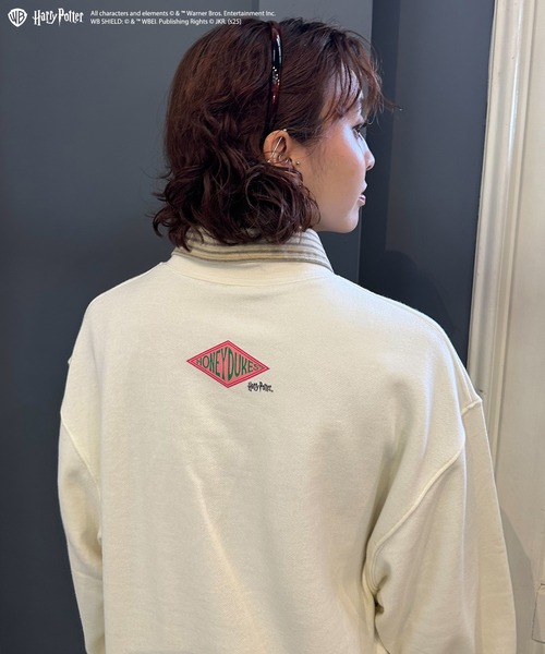 DOUBLE NAME（ダブルネーム）の「【Harry Potter】ハニーデュークス フロントモチーフプルオーバー（その他トップス・レディース・ネイビー/レッド・FREE）」の14枚目の写真