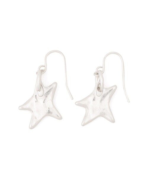 ROPE' PICNIC（ロペピクニック）の「スターモチーフフックピアス（ピアス（両耳用）・レディース・シルバー/ゴールド・FREE）」の2枚目の写真