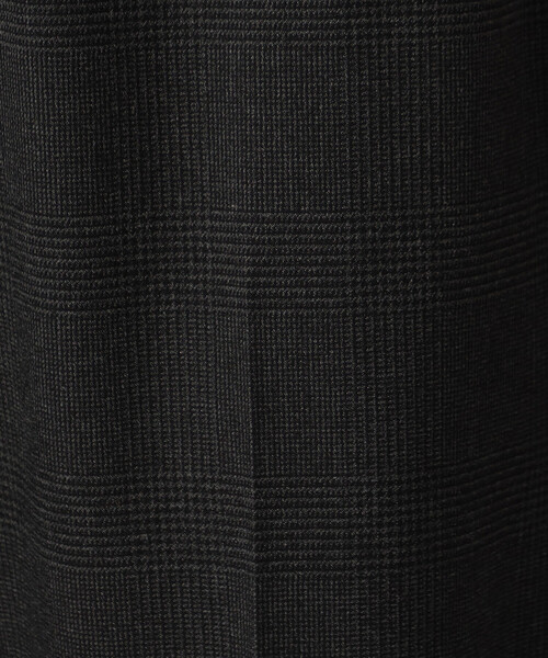 COMME CA MEN（コムサメン）の「【セットアップ対応】ソフトサーモ(R) グレンチェック 2タックパンツ（スラックス・メンズ・チャコールグレー・S/L/M）」の14枚目の写真