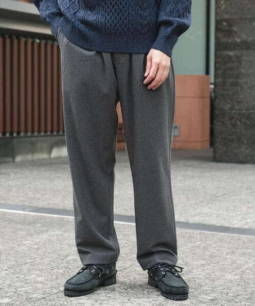 URBAN RESEARCH DOORS（アーバンリサーチドアーズ）の「起毛ウォームタッチイージートラウザー（その他パンツ・メンズ・ブラウン/ベージュ系その他/ブラック/チャコールグレー・SMALL/MEDIUM/LARGE）」の12枚目の写真