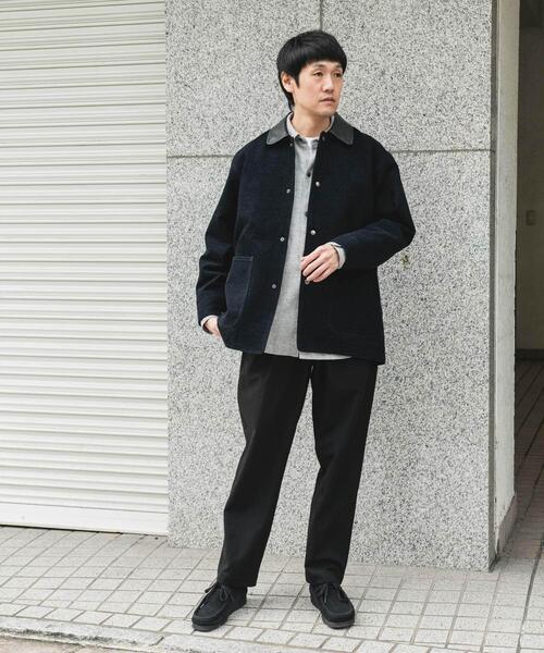 URBAN RESEARCH DOORS（アーバンリサーチドアーズ）の「起毛ウォームタッチイージートラウザー（その他パンツ・メンズ・ブラウン/ベージュ系その他/ブラック/チャコールグレー・SMALL/MEDIUM/LARGE）」の14枚目の写真