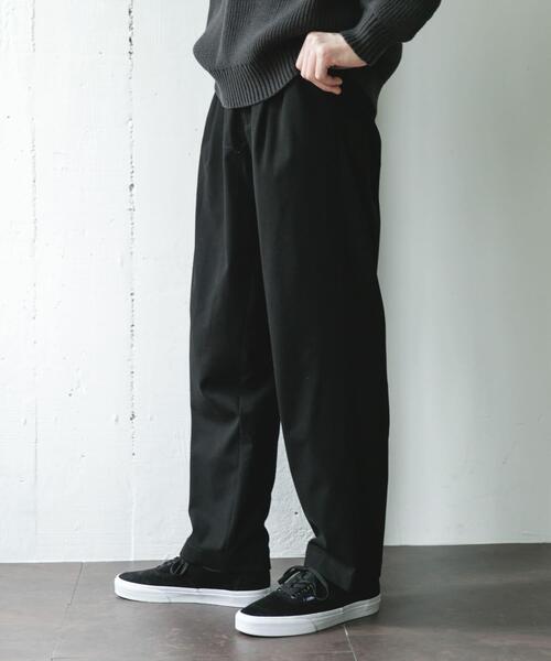 URBAN RESEARCH DOORS（アーバンリサーチドアーズ）の「起毛ウォームタッチイージートラウザー（その他パンツ・メンズ・ブラウン/ベージュ系その他/ブラック/チャコールグレー・SMALL/MEDIUM/LARGE）」の10枚目の写真