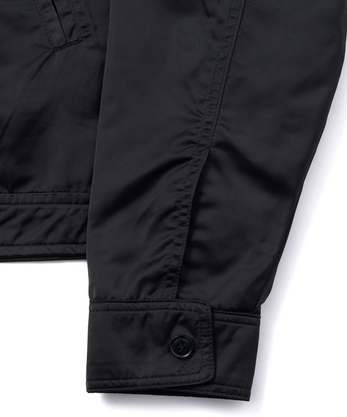 Noen(ノエン)の「ミリタリースイングトップジャケット(ミリタリージャケット・メンズ・ダークカーキ/ブラック・LARGE/MEDIUM)」の13枚目の写真