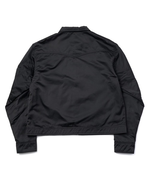 Noen(ノエン)の「ミリタリースイングトップジャケット(ミリタリージャケット・メンズ・ダークカーキ/ブラック・LARGE/MEDIUM)」の12枚目の写真