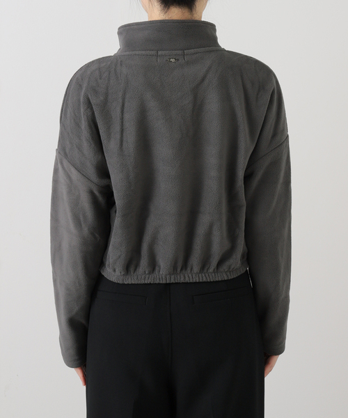 EDIT. FOR LULU（エディットフォールル）の「【SKIN for LULU】fleece top（Tシャツ/カットソー・レディース・ベージュ/チャコールグレー・FREE）」の16枚目の写真