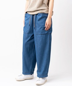 ライトデニムガーデニングパンツ