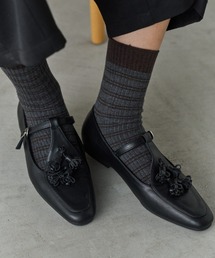 Libra Cue（リブラ キュー）の「マルチボーダーソックス（ソックス/靴下）」