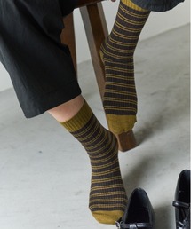 Libra Cue（リブラ キュー）の「マルチボーダーソックス（ソックス/靴下）」