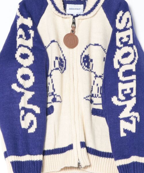 STYLISE（スタイライズ）の「【SEQUENZ】P COWICHAN SWEATER / 3カラー [25770916]（ニット/セーター・メンズ・ワインレッド/グレー/ネイビー・L/M/LL）」の5枚目の写真