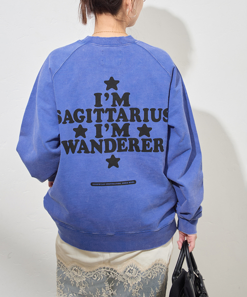 JOURNAL STANDARD（ジャーナルスタンダード）の「【GOODWEAR/グッドウェア】SAGITARIUS SWEAT（スウェット・レディース・ブルー系その他・MEDIUM）」の5枚目の写真