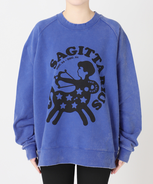 JOURNAL STANDARD（ジャーナルスタンダード）の「【GOODWEAR/グッドウェア】SAGITARIUS SWEAT（スウェット・レディース・ブルー系その他・MEDIUM）」の6枚目の写真