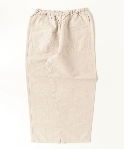 DANTON(ダントン)の「DANTON/ダントン コットンリネンイージーパンツ COTTON LINEN EASY PANTS JD-2540 WEL(その他パンツ・レディース・ナチュラル/ブラック/チャコールグレー・36)」の5枚目の写真