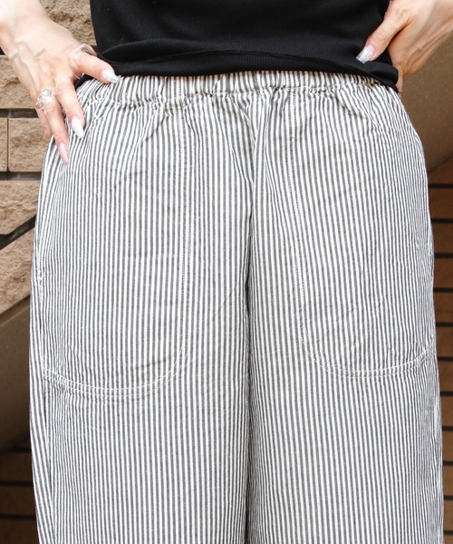 DANTON(ダントン)の「DANTON/ダントン コットンリネンイージーパンツ COTTON LINEN EASY PANTS JD-2540 WEL(その他パンツ・レディース・ナチュラル/ブラック/チャコールグレー・36)」の22枚目の写真