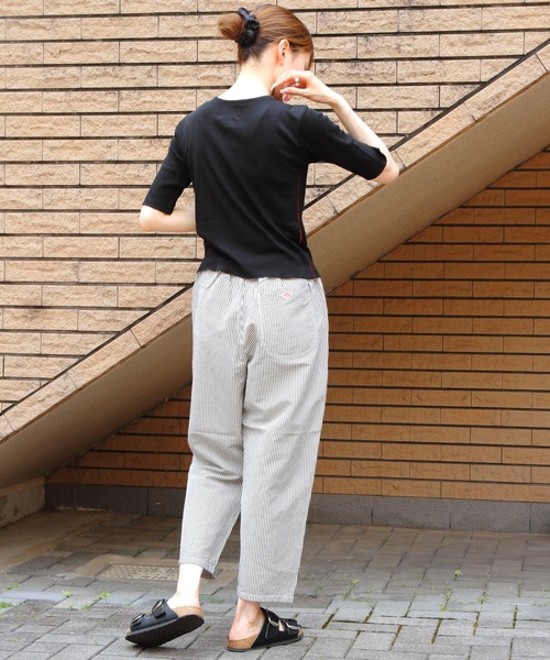 DANTON(ダントン)の「DANTON/ダントン コットンリネンイージーパンツ COTTON LINEN EASY PANTS JD-2540 WEL(その他パンツ・レディース・ナチュラル/ブラック/チャコールグレー・36)」の21枚目の写真