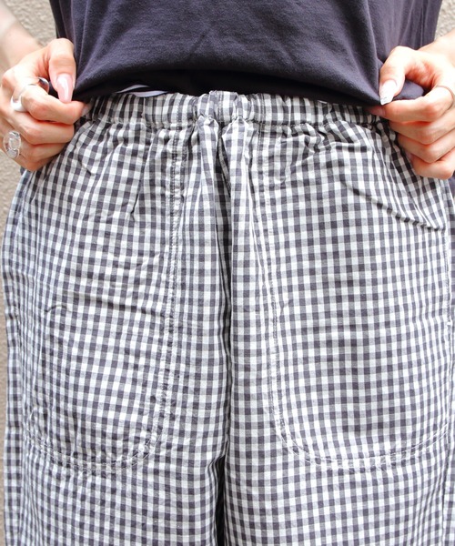 DANTON(ダントン)の「DANTON/ダントン コットンリネンイージーパンツ COTTON LINEN EASY PANTS JD-2540 WEL(その他パンツ・レディース・ナチュラル/ブラック/チャコールグレー・36)」の19枚目の写真