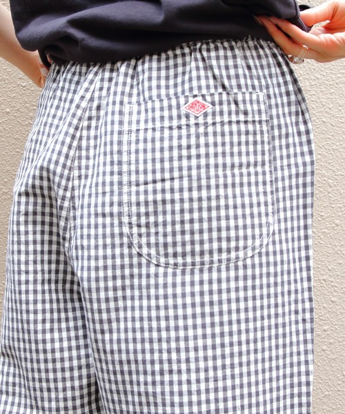DANTON(ダントン)の「DANTON/ダントン コットンリネンイージーパンツ COTTON LINEN EASY PANTS JD-2540 WEL(その他パンツ・レディース・ナチュラル/ブラック/チャコールグレー・36)」の18枚目の写真
