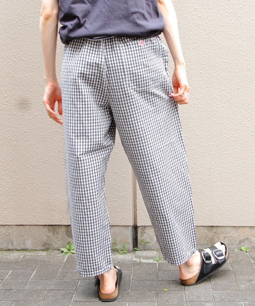 DANTON(ダントン)の「DANTON/ダントン コットンリネンイージーパンツ COTTON LINEN EASY PANTS JD-2540 WEL(その他パンツ・レディース・ナチュラル/ブラック/チャコールグレー・36)」の15枚目の写真