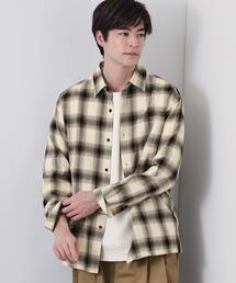 THE SHOP TK | 先染めチェック長袖シャツ(シャツ/ブラウス)