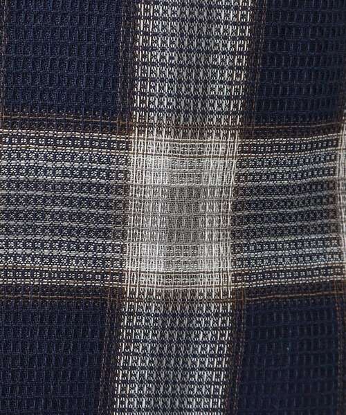 THE SHOP TK （ザ ショップ ティーケー ）の「先染めチェック長袖シャツ（シャツ/ブラウス・メンズ・ホワイト系4/ネイビー系1・02/03/04）」の10枚目の写真