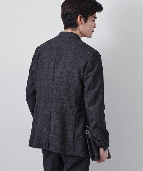 THE SHOP TK （ザ ショップ ティーケー ）の「【セットアップ可／洗濯機OK】AVANT AIR メッシュジャケット（テーラードジャケット・メンズ・ネイビー/ブラック/グレー・02/04/01/03）」の19枚目の写真