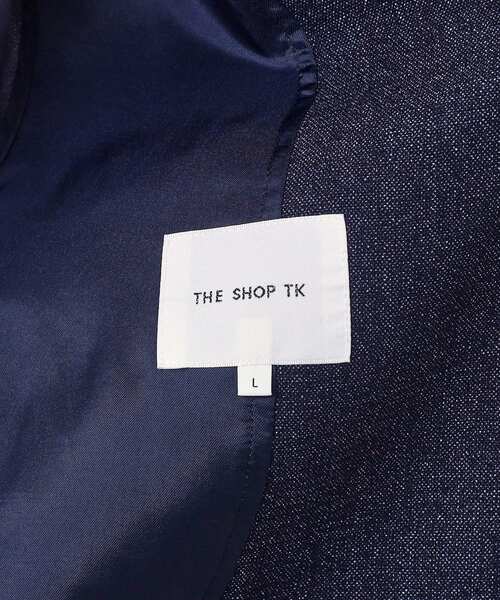 THE SHOP TK （ザ ショップ ティーケー ）の「【セットアップ可／洗濯機OK】AVANT AIR メッシュジャケット（テーラードジャケット・メンズ・ネイビー/ブラック/グレー・02/04/01/03）」の10枚目の写真
