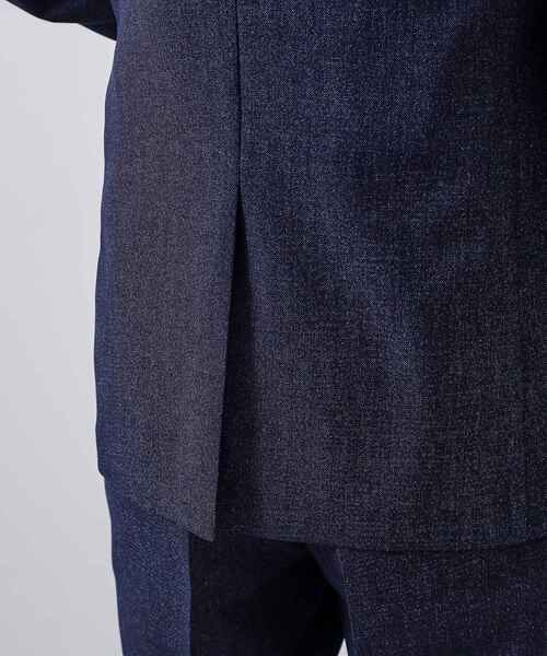 THE SHOP TK （ザ ショップ ティーケー ）の「【セットアップ可／洗濯機OK】AVANT AIR メッシュジャケット（テーラードジャケット・メンズ・ネイビー/ブラック/グレー・02/04/01/03）」の13枚目の写真