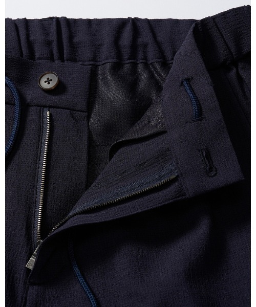wjk(ダヴルジェイケイ)の「tuck slim slacks(スラックス・メンズ・ブラック/ネイビー・SMALL/MEDIUM/LARGE/X-LARGE)」の9枚目の写真