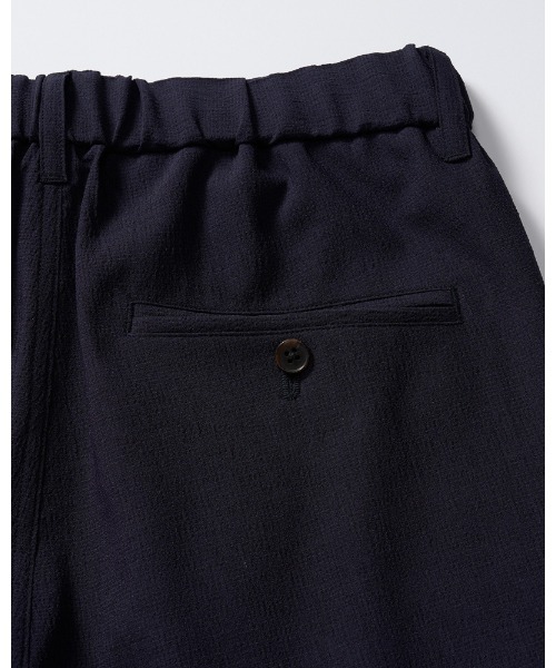 wjk(ダヴルジェイケイ)の「tuck slim slacks(スラックス・メンズ・ブラック/ネイビー・SMALL/MEDIUM/LARGE/X-LARGE)」の13枚目の写真