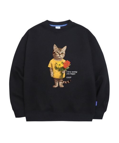 OHP(ワンハンドレッドパーセント)の「OHP x HARMONIA コベク 裏起毛 スウェット(スウェット・メンズ・その他・M/L/2XL/XL)」の1枚目の写真