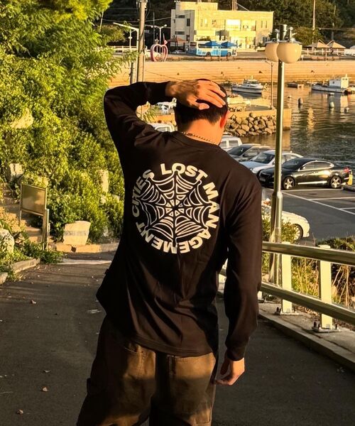 LMCの「SPIDER WEB LONG SLV TEE white(Tシャツ/カットソー・レディース・その他・M/L/XL)」の3枚目の写真
