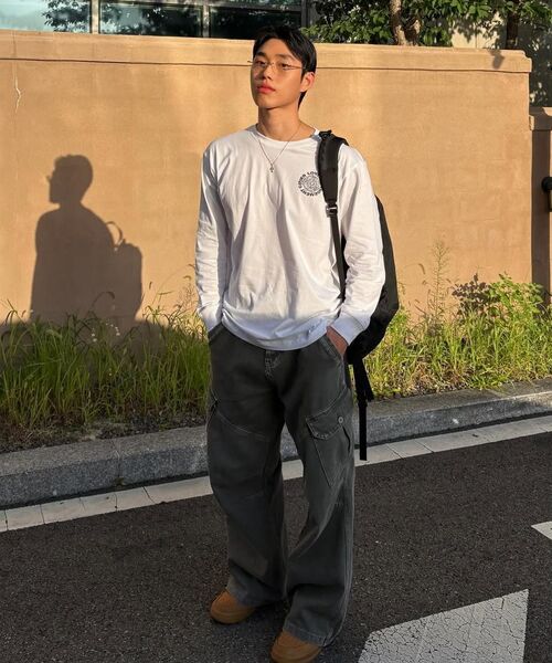 LMCの「SPIDER WEB LONG SLV TEE white(Tシャツ/カットソー・レディース・その他・M/L/XL)」の2枚目の写真