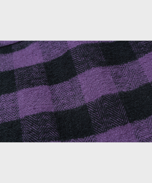 VDR（ブイディアール）の「CCC FLANNEL SHIRTS [Buffalo Purple]（シャツ/ブラウス・メンズ・その他・XL/M/L）」の4枚目の写真