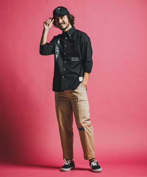 seventy seven（セブンティセブン）の「mp14502-slim cargo pants カーゴパンツ(7726S060)（カーゴパンツ・メンズ・グリーン系その他/ベージュ/ブラック・L/M/S）」の8枚目の写真