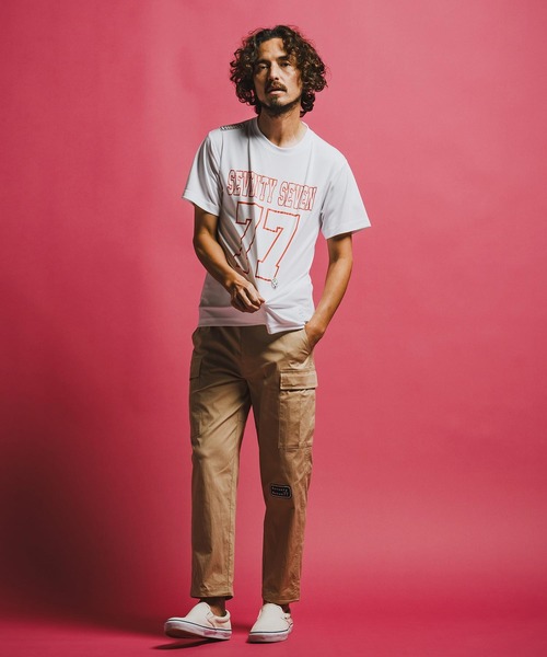 seventy seven（セブンティセブン）の「mp14502-slim cargo pants カーゴパンツ(7726S060)（カーゴパンツ・メンズ・グリーン系その他/ベージュ/ブラック・L/M/S）」の10枚目の写真