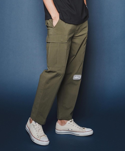seventy seven（セブンティセブン）の「mp14502-slim cargo pants カーゴパンツ(7726S060)（カーゴパンツ・メンズ・グリーン系その他/ベージュ/ブラック・L/M/S）」の11枚目の写真