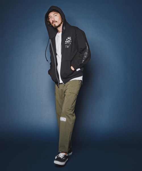 seventy seven（セブンティセブン）の「mp14502-slim cargo pants カーゴパンツ(7726S060)（カーゴパンツ・メンズ・グリーン系その他/ベージュ/ブラック・L/M/S）」の13枚目の写真