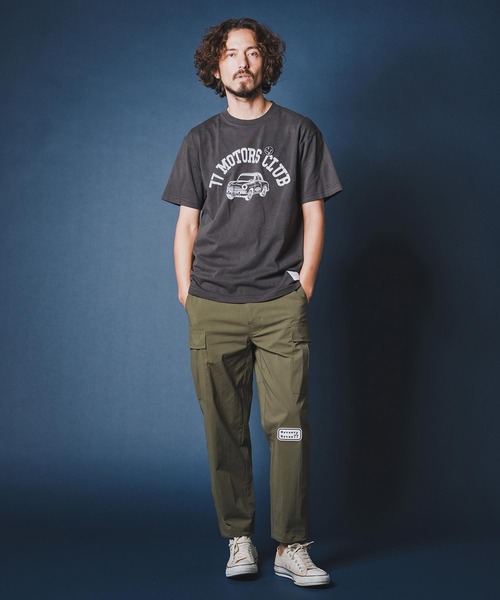 seventy seven（セブンティセブン）の「mp14502-slim cargo pants カーゴパンツ(7726S060)（カーゴパンツ・メンズ・グリーン系その他/ベージュ/ブラック・L/M/S）」の14枚目の写真
