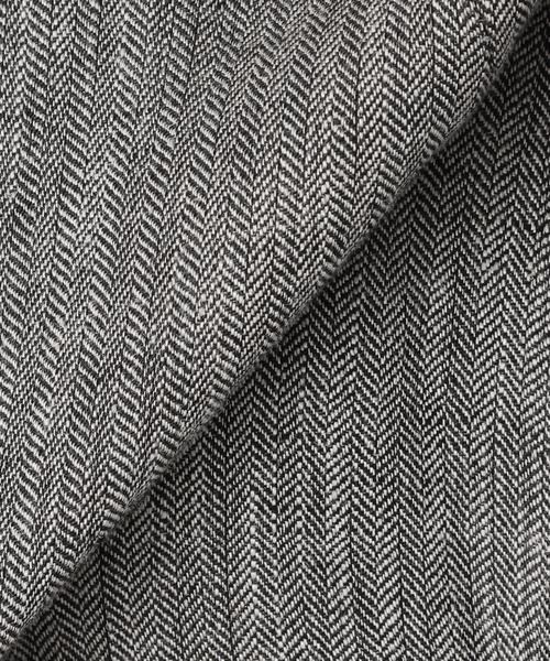 Spick & Span（スピックアンドスパン）の「エアリーリネン1Bジャケット（テーラードジャケット・レディース・マルチ/アイボリー/チャコールグレー・38/36）」の10枚目の写真