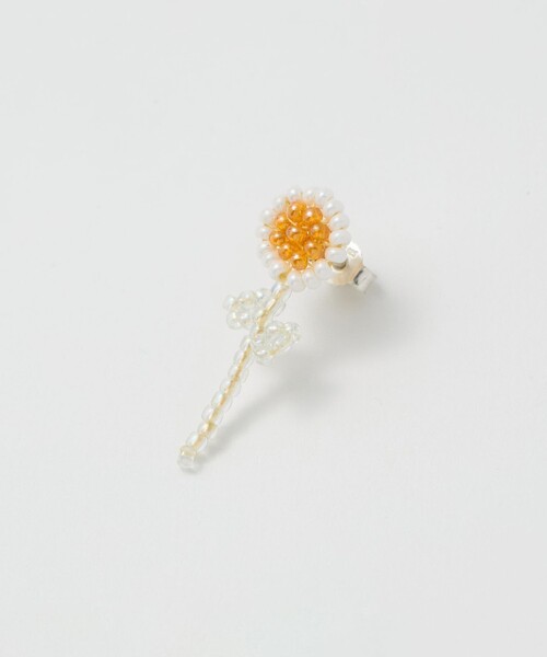 Steven Alan(スティーブンアラン)の「<Pura Utz>DAISY STICK/シングルピアス(ピアス(片耳用)・レディース・オフホワイト・FREE)」の2枚目の写真