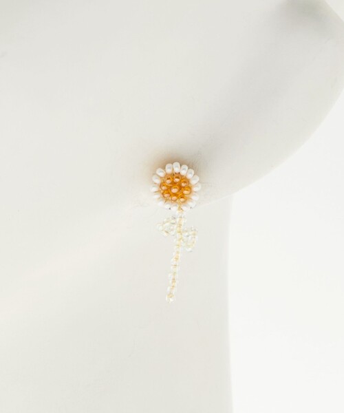 Steven Alan(スティーブンアラン)の「<Pura Utz>DAISY STICK/シングルピアス(ピアス(片耳用)・レディース・オフホワイト・FREE)」の8枚目の写真