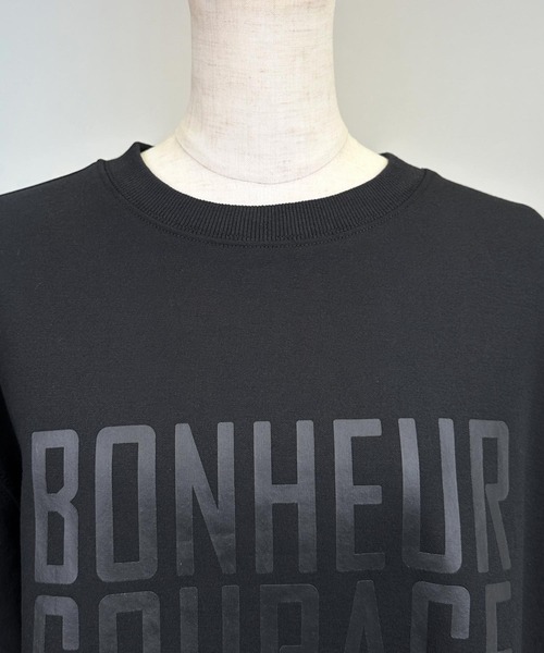 LUGIVA(ルギヴァ)の「【セットアップ可能】ポンチサイドファスナーロゴプルオーバー(Tシャツ/カットソー・レディース・オフホワイト/ブラック・M)」の19枚目の写真