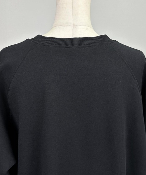 LUGIVA(ルギヴァ)の「【セットアップ可能】ポンチサイドファスナーロゴプルオーバー(Tシャツ/カットソー・レディース・オフホワイト/ブラック・M)」の20枚目の写真