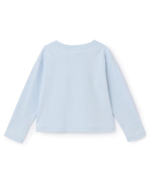 美品✨激レア❣️Mezzo Piano ラメストーン長袖Tシャツ M 150cm セール】ラインストーンロゴ 長袖Tシャツ（Tシャツ/カットソー