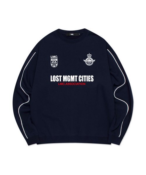 LMCの「RACING SWEATSHIRT navy(スウェット・レディース・その他・LARGE/MEDIUM/SMALL)」の1枚目の写真