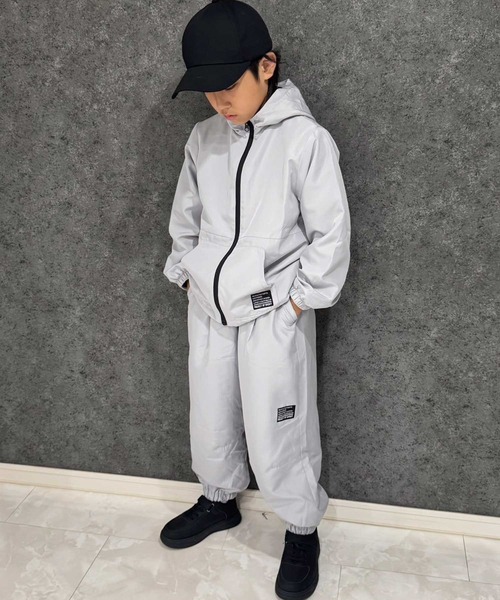 THE CASUAL(カジュアル)の「裏地メッシュ バルーンパンツ(その他パンツ・キッズ・ネイビー/チャコール/ブラック/グレー・140cm/130cm/120cm/110cm/160cm/150cm)」の8枚目の写真