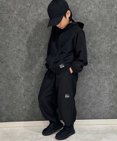 THE CASUAL(カジュアル)の「裏地メッシュ バルーンパンツ(その他パンツ・キッズ・ネイビー/チャコール/ブラック/グレー・140cm/130cm/120cm/110cm/160cm/150cm)」の7枚目の写真