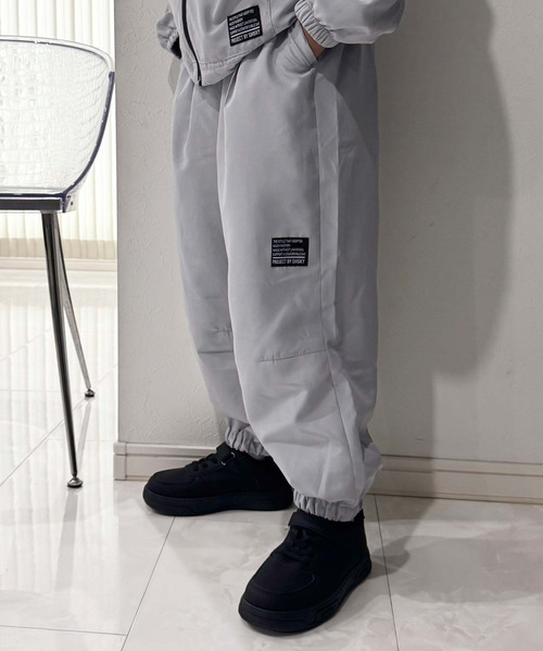 THE CASUAL(カジュアル)の「裏地メッシュ バルーンパンツ(その他パンツ・キッズ・ネイビー/チャコール/ブラック/グレー・140cm/130cm/120cm/110cm/160cm/150cm)」の12枚目の写真