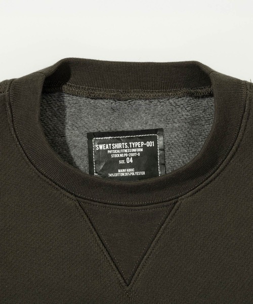 PHENIX COLLECTION(フェニックスコレクション)の「PHENIX COLLECTION(フェニックスコレクション)SWEAT SHIRTS, TYPE P-001(スウェット・メンズ・オフホワイト・XL/L/M)」の7枚目の写真