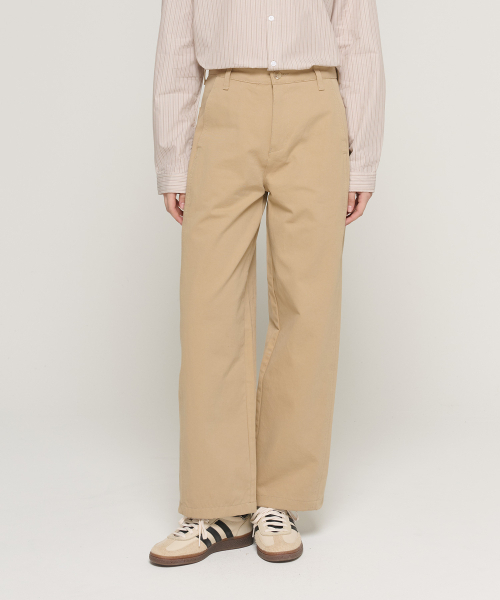 CARGOBROS FOR WOMAN(カーゴブロスフォーウィメン)の「カーブドステッチバイオコットンパンツ(ベージュ)(その他パンツ・レディース・その他・SMALL/MEDIUM/LARGE)」の5枚目の写真