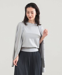 Demi-Luxe BEAMS | AK+1 / 16ゲージ スビンコットン ノースリーブ ニット(ニット/セーター)